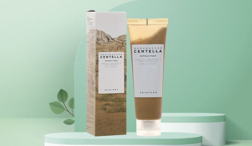 Sữa rửa mặt chiết xuất Rau Má Skin1004 Madagascar Centella Ampoule Foam 125 ml