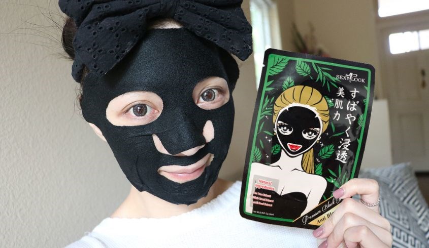 Mặt nạ đen Tràm Trà kiểm soát dầu và mụn SexyLook Tea Tree Anti Blemish 28 ml (hộp 5 miếng)