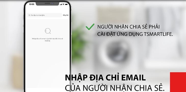 Nhập địa chỉ email