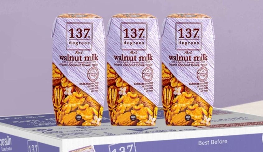 Lốc 3 hộp sữa hạt óc chó truyền thống 137 Degrees