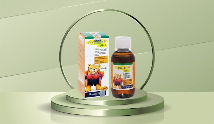 Siro Fitobimbi Ferro C bổ sung sắt, kẽm và vitamin C 200 ml (6 tháng - 12 tuổi)