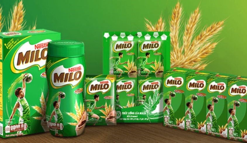 Lốc 4 hộp thức uống lúa mạch Nestlé Milo Active Go 180 ml (từ 6 tuổi)