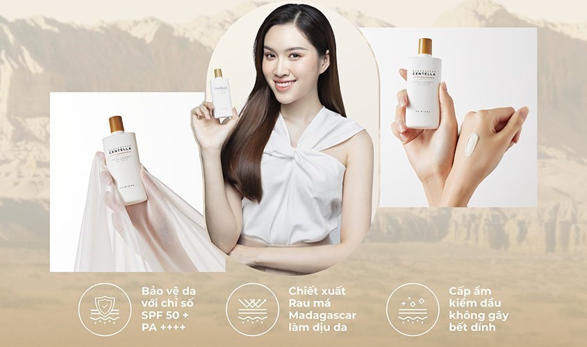 Kem chống nắng Skin1004 Madagascar Centella SPF 50+ PA++++ 50 ml