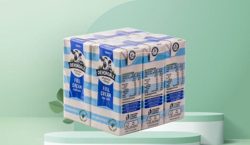 Sữa Devondale được nhập khẩu từ Úc