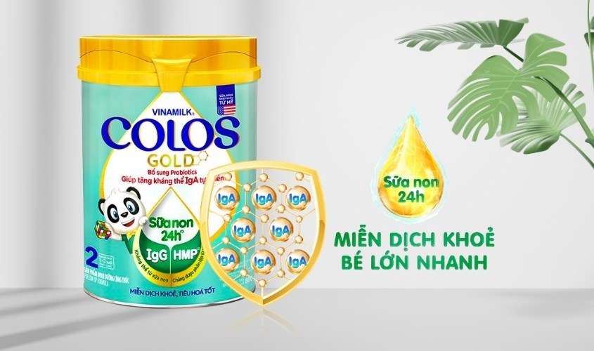 Sữa bột Vinamilk ColosGold số 2 800g (1 - 2 tuổi)