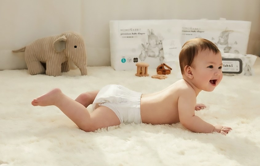 Cho con mặc bỉm 24/24