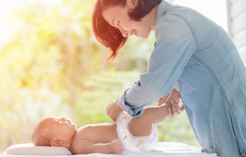 Để bỉm quá 8 tiếng