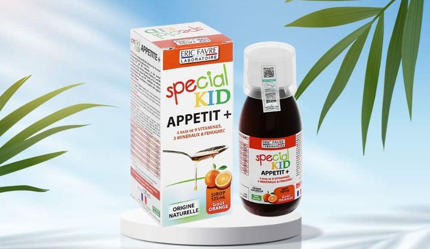 Siro Special Kid Appetit+ tiêu hóa tốt 125 ml (từ 2 tuổi)