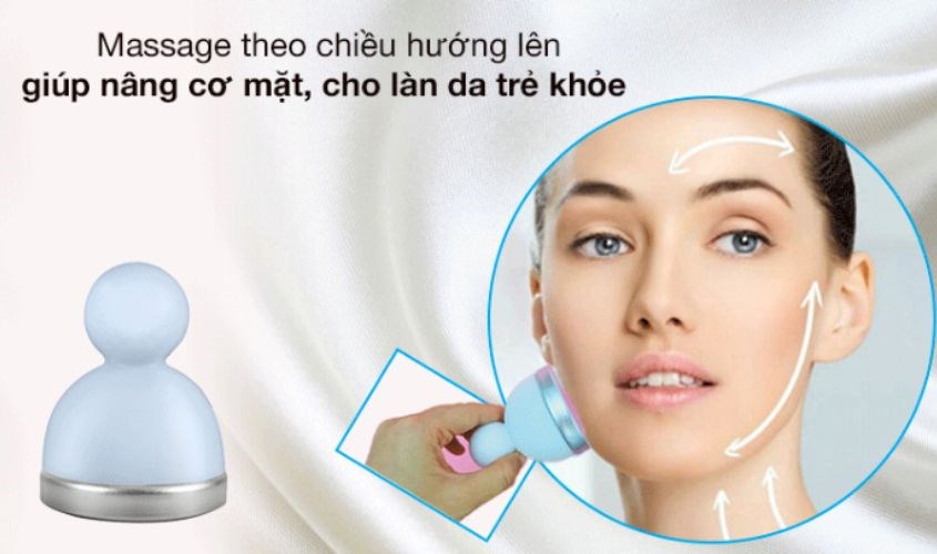 Cây lăn lạnh massage đa năng Emmié Face & Body Ice Cooler Blue