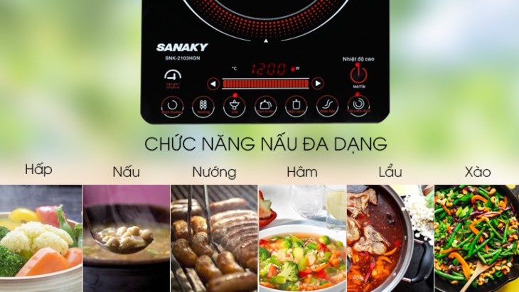Bếp hồng ngoại Sanaky SNK2102HG 