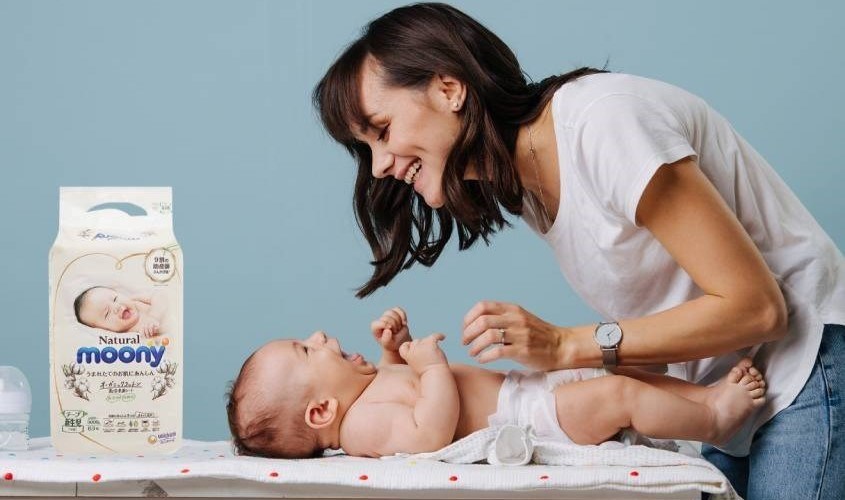 Tã dán Moony Natural Newborn size NB 63 miếng (dưới 5kg) Tã dán Moony Natural Newborn size NB 63 miếng (dưới 5kg)