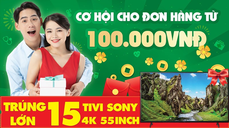 Mua sắm ngay để nhận ngay những phần quà cực hấp dẫn trong dịp năm mới này tại Nhà thuốc An Khang