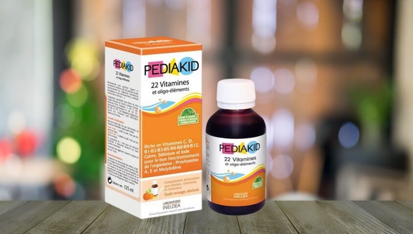 Siro Pediakid 22 Vitamines bổ sung vitamin và khoáng chất 125 ml 