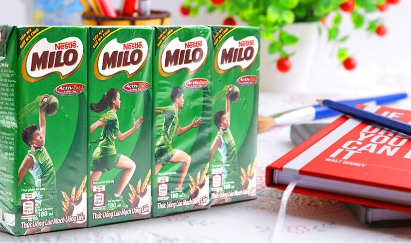 Lốc 4 hộp thức uống lúa mạch Nestlé Milo Active Go 180 ml (từ 6 tuổi) Lốc 4 hộp thức uống lúa mạch Nestlé Milo Active Go 180 ml (từ 6 tuổi)
