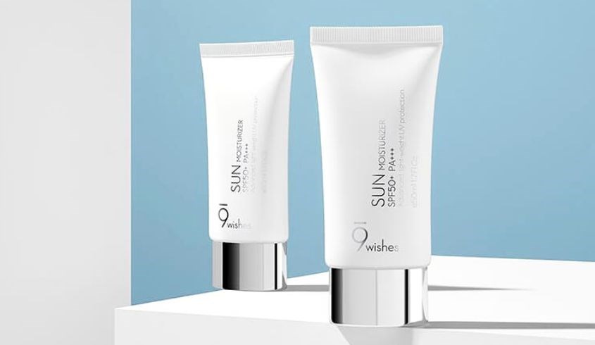 Kem chống nắng chống lão hóa và dưỡng trắng 9 Wishes Sun Moisturizer SPF 50+ PA+++ 50 ml