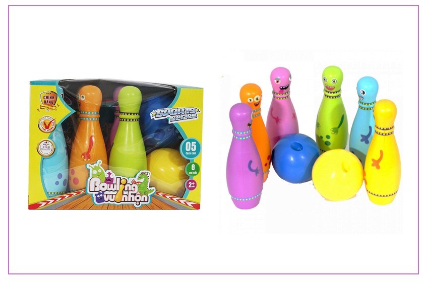Bowling Antona là đồ chơi cho bé trai giúp phát triển kỹ năng vận động rất tốt