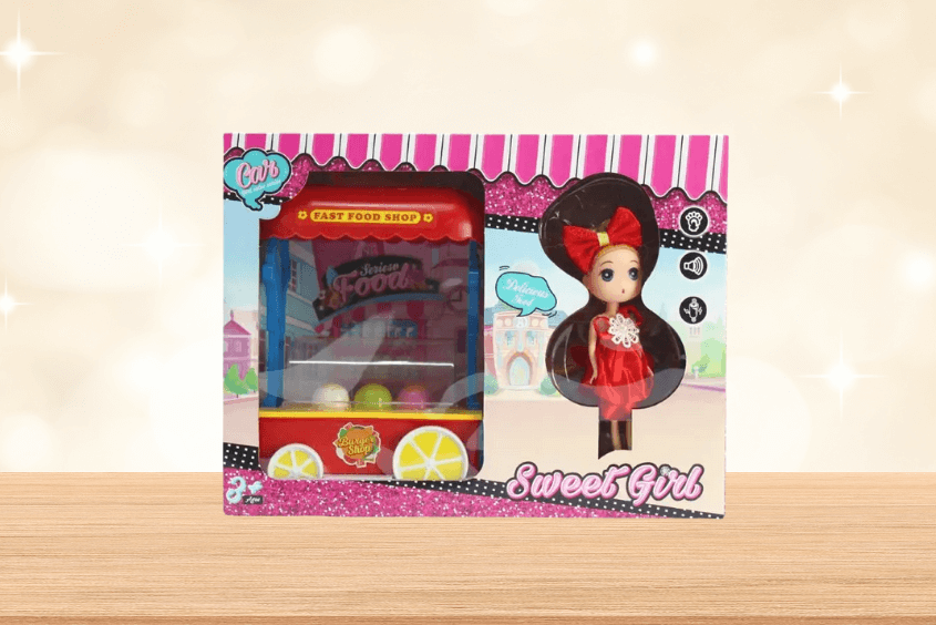 Đồ chơi xe bán thức ăn VBCare VBC-71022-18 kích thích bé vận động