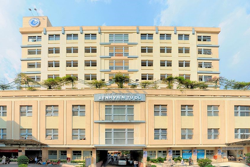 Bệnh viện Từ Dũ là một trong các địa chỉ bấm lỗ tai cho bé TPHCM uy tín