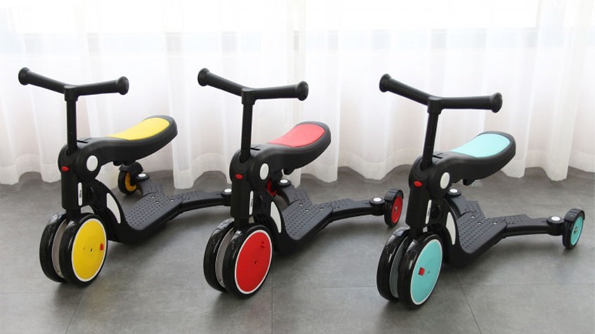Xe scooter đa năng với kiểu dáng ngộ nghĩnh
