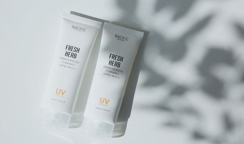 Kem chống nắng làm dịu da Nacific Fresh Herb SPF 50+ PA++++ 50 ml