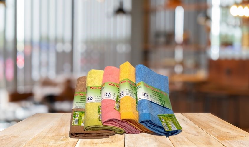 Khăn mặt sợi tre KACHOOBABY 30x50 cm - Màu ngẫu nhiên