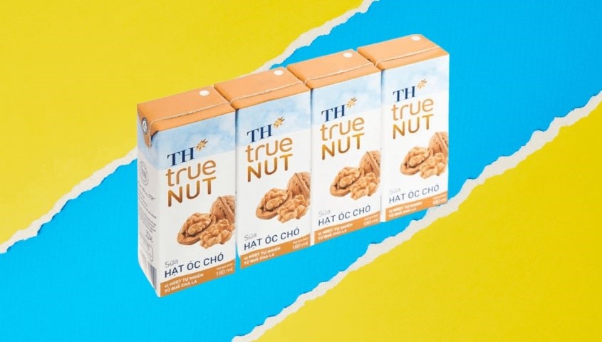 Sữa hạt óc chó TH True Nut lốc 4 hộp