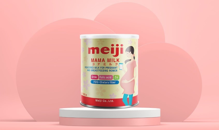 Sữa bầu Meiji Mama là sản phẩm chứa nhiều sắt