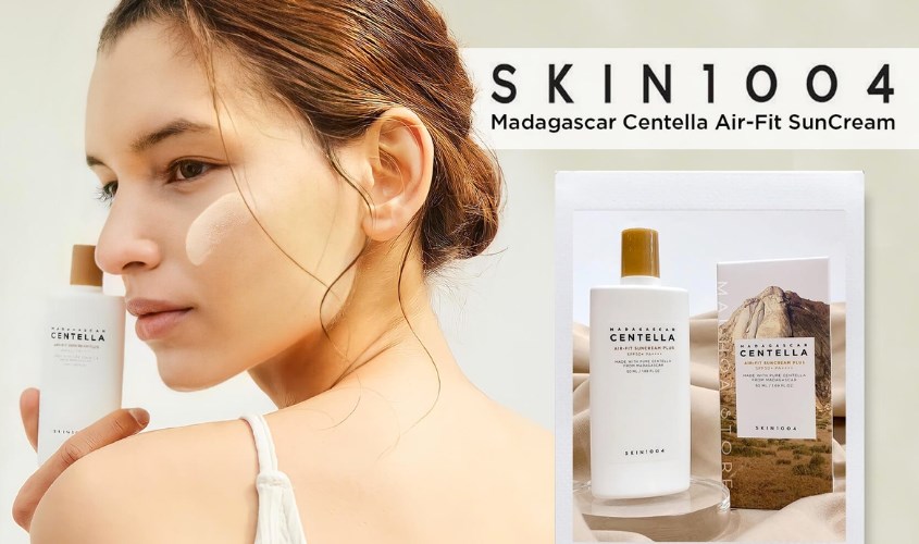 Kem chống nắng Skin1004 Madagascar Centella Air-Fit Suncream Plus SPF50+ PA++++