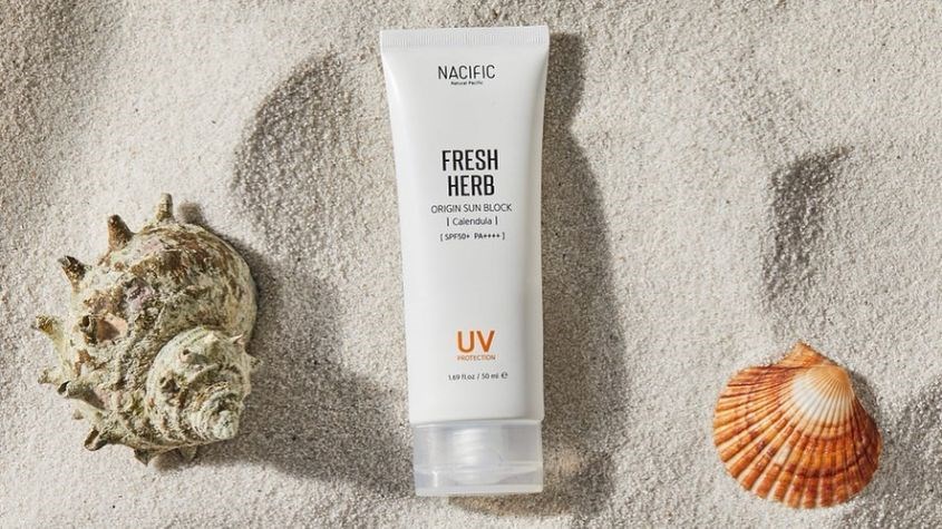 Kem chống nắng Nacific Fresh Herb SPF 50+ PA++++ 50 ml dịu nhẹ