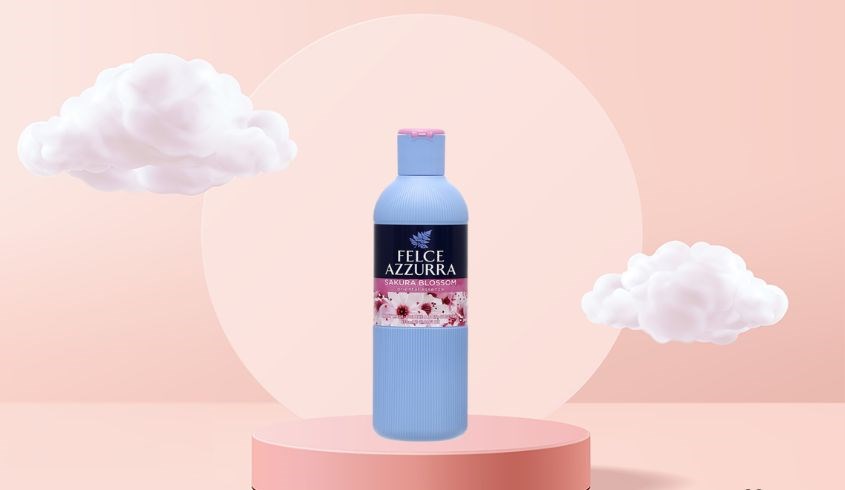 Sữa tắm nước hoa Felce Azzurra hương hoa anh đào 650 ml