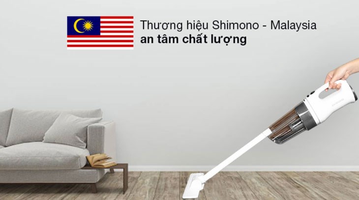 Shimono - Thương hiệu uy tín của Malaysia, nổi tiếng với các dòng máy hút bụi