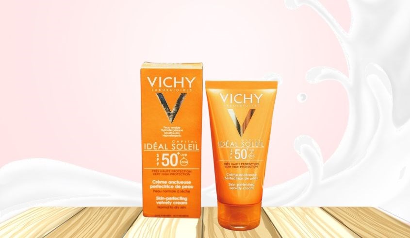 Kem chống nắng Vichy Ideal Soleil Mattifying Face Fluid Dry Touch không gây cảm giác khó chịu khi sử dụng