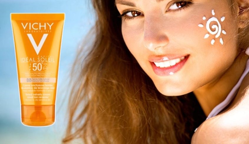 Kem chống nắng Vichy Velvety Cream cực kỳ thích hợp với làn da khô