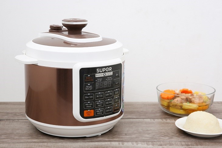 Nồi áp suất điện Supor CYSB50YC10DVN-100 5 lít có giá 1.730.000 đồng (giá cập nhật 02/04/2023, có thể thay đổi theo thời gian)