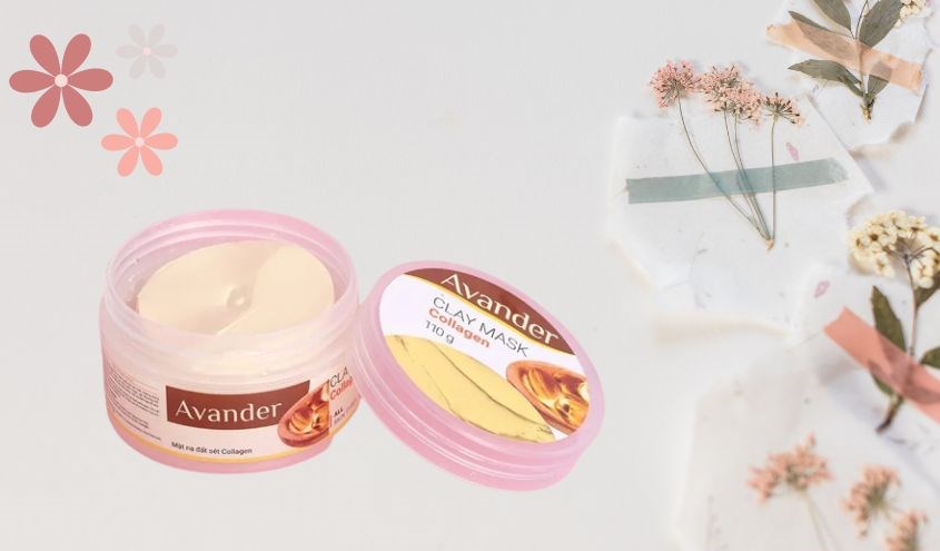 Mặt nạ Đất Sét Collagen Avander Clay Mask - Collagen