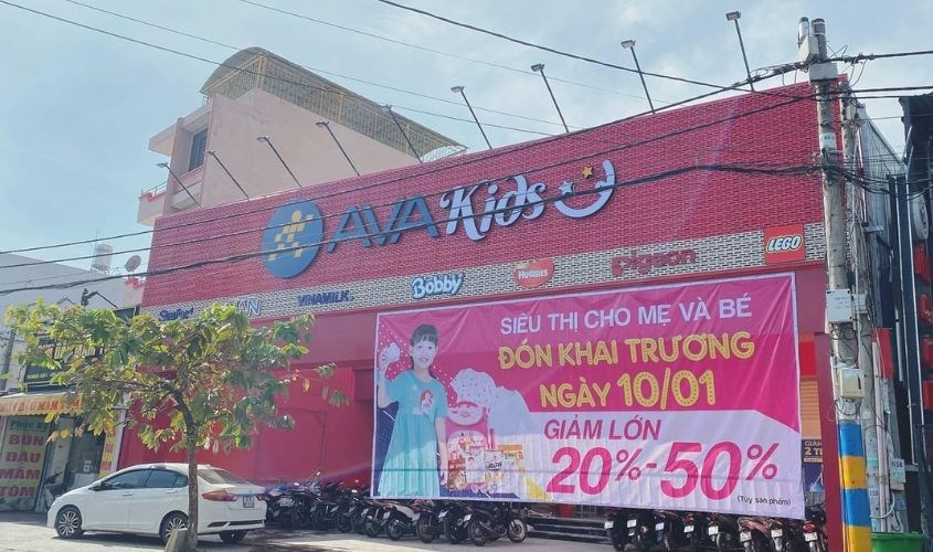 Hệ thống cửa hàng của AVAKids có mặt trên toàn quốc