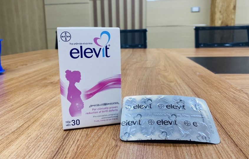 Viên uống Elevit bổ sung vitamin và khoáng chất 30 viên