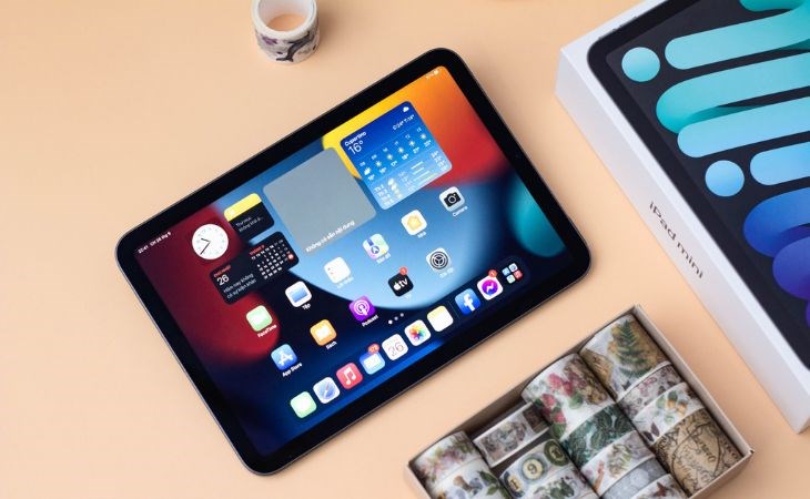 iPad mini 6 có kích thước màn hình 8.3 inch lớn hơn so với các thế hệ trước