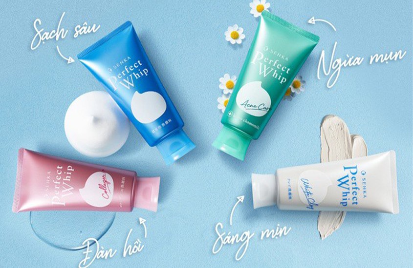 Công dụng của sữa rửa mặt Senka 