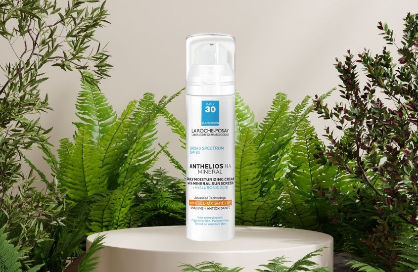 Kem chống nắng Anthelios Mineral SPF 30 Face Moisturizer With Hyaluronic acid