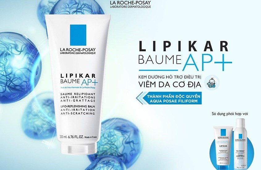 Kem dưỡng làm dịu da cho trẻ em và trẻ sơ sinh La Roche Posay Lipikar Baume AP+ 75 ml