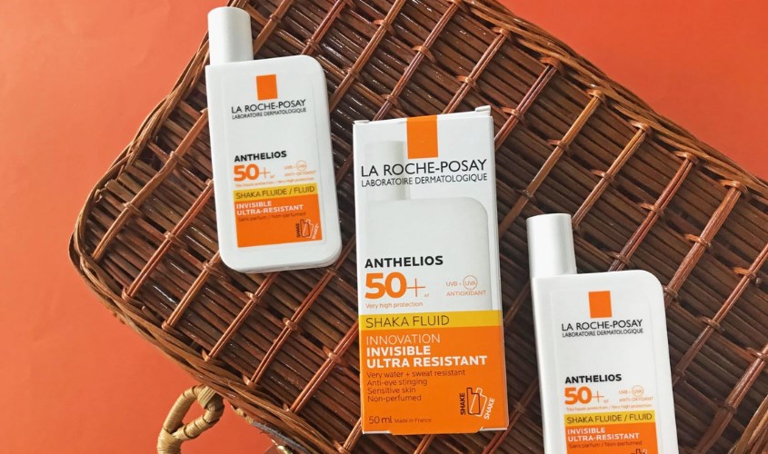 Kem chống nắng dạng sữa không gây nhờn rít La Roche Posay Anthelios Shaka Fluid