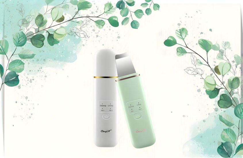 Máy tẩy tế bào chết CkeyiN siêu âm EMS Ion