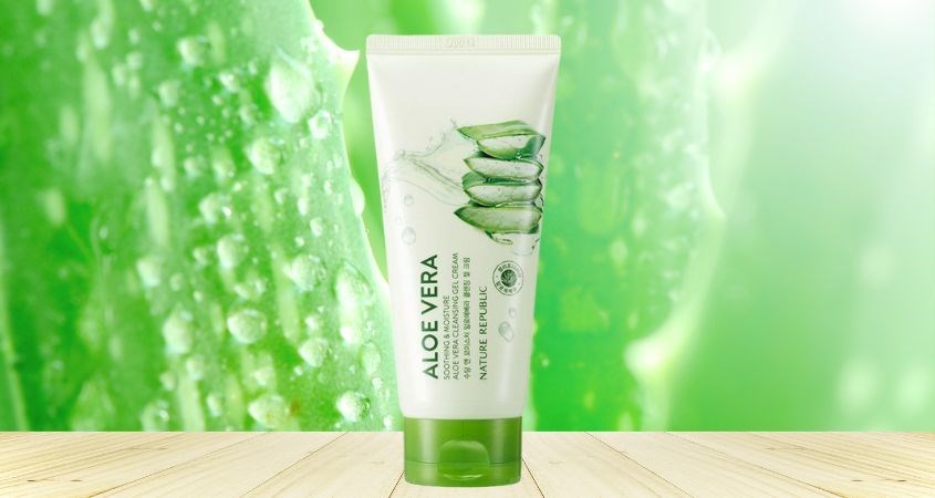 Kem tẩy trang chiết xuất Lô Hội Nature Republic Soothing & Moisture Aloe Vera 150 ml