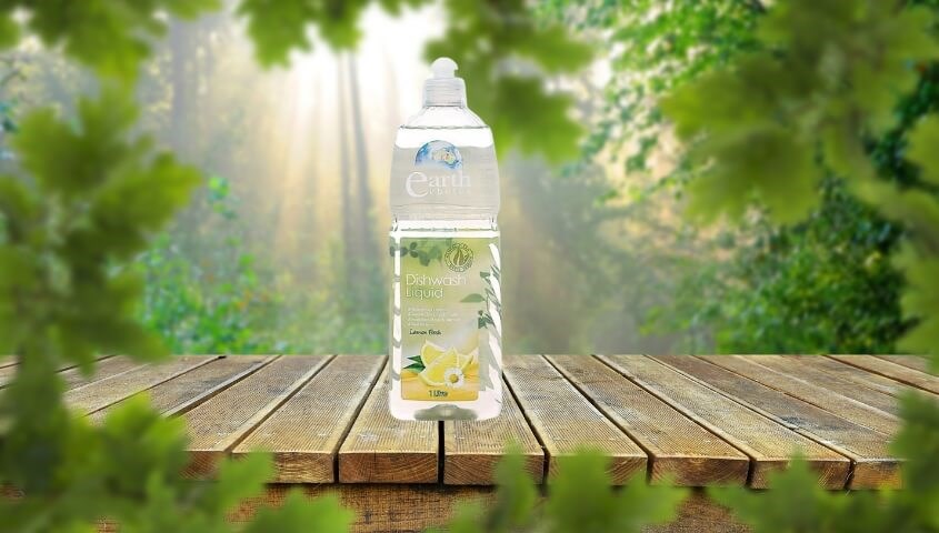 Nước rửa chén Earth Choice Lemon Fresh hương chanh chai 1 lít