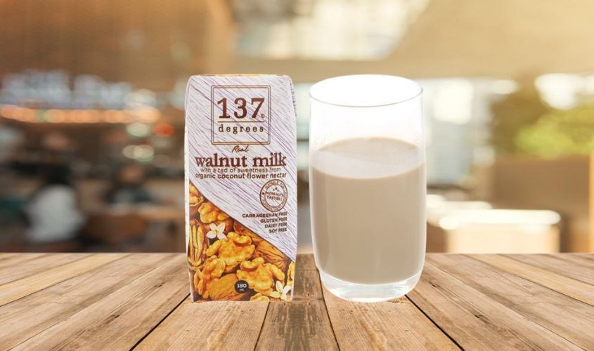 Lốc 3 hộp sữa hạt óc chó truyền thống 137 Degrees 180 ml (từ 1 tuổi)