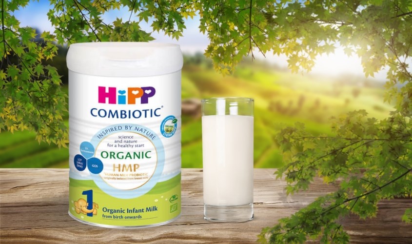 Sữa bột HiPP Organic Combiotic số 1 800g (0 - 6 tháng)