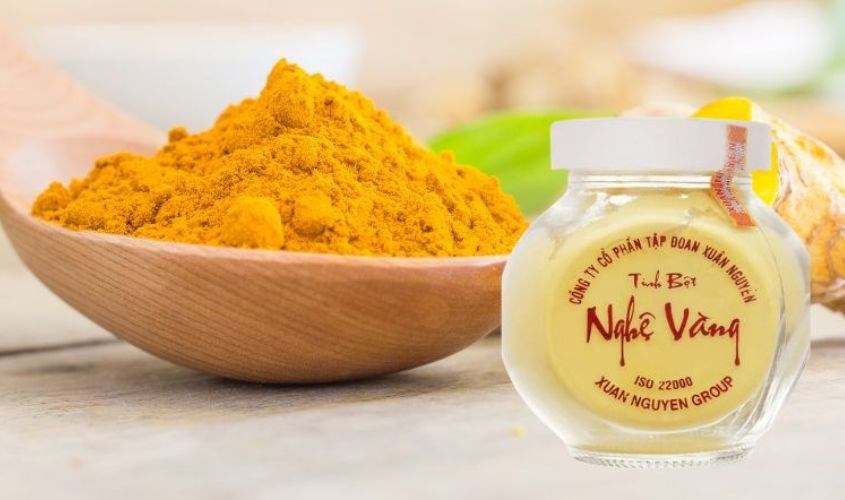 Tinh bột nghệ vàng Xuân Nguyên hũ 75g
