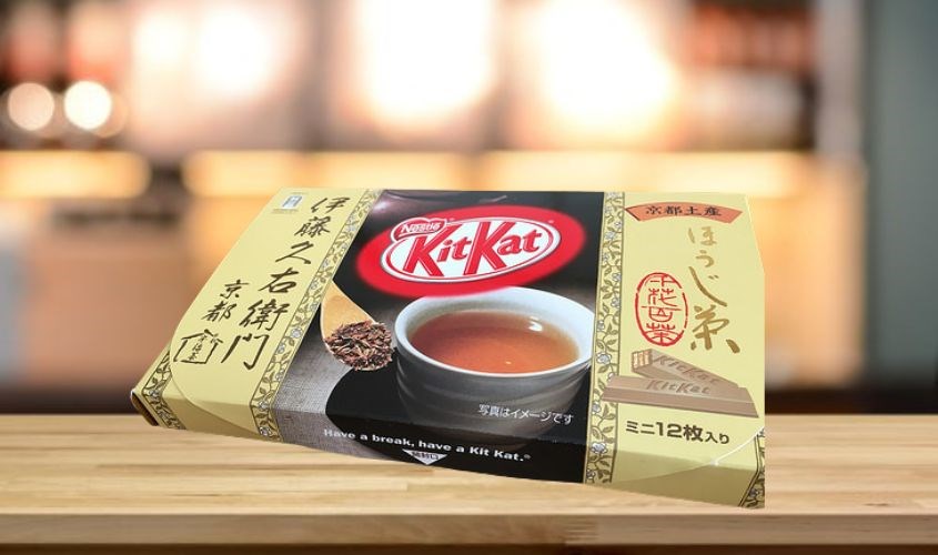 KitKat vị trà rang thơm ngon