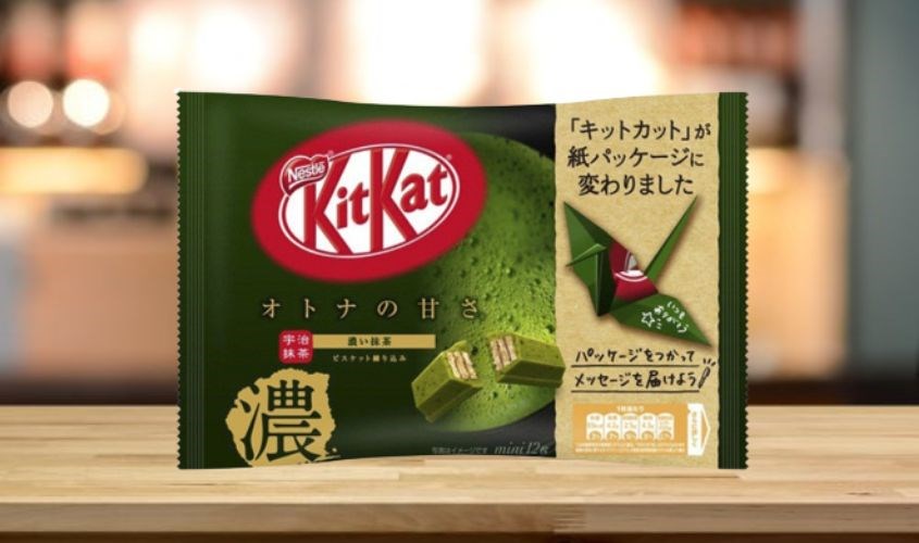 Kẹo Kitkat vị trà xanh đậm